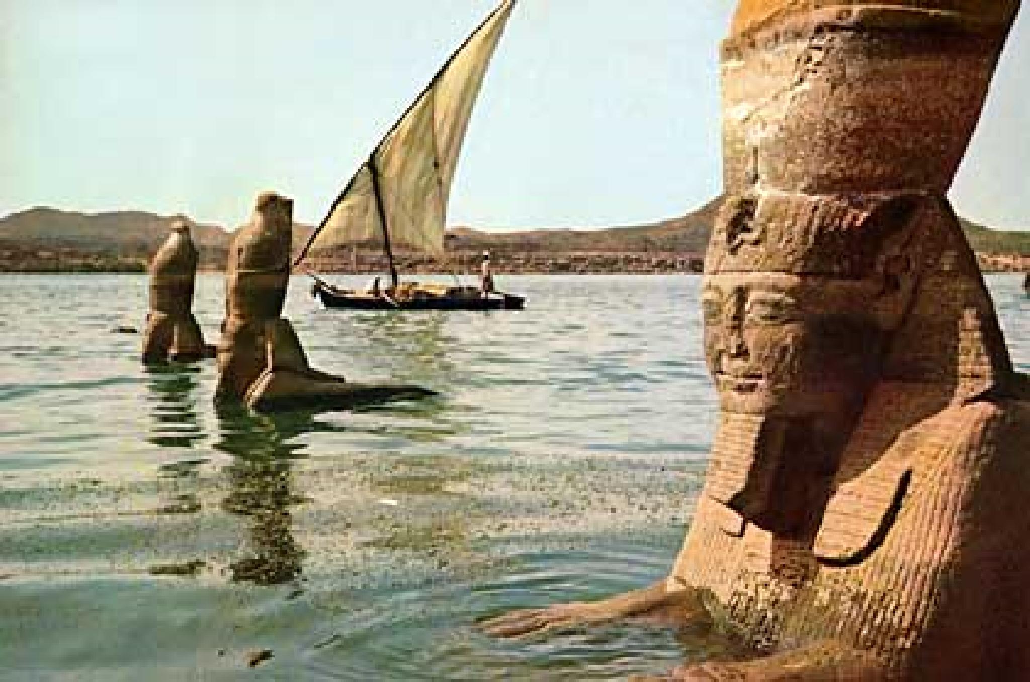 Photo:  egypt from the sea